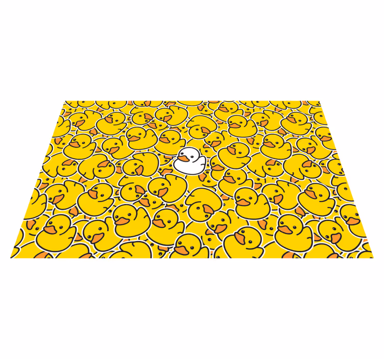 어린 이용 식탁보 오리새끼 패턴 디스플레이 - TenStickers