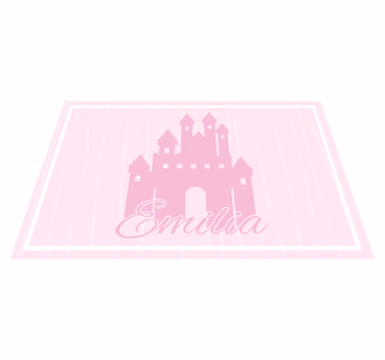 어린 이용 식탁보 성 castle 테마 디자인 - TenStickers
