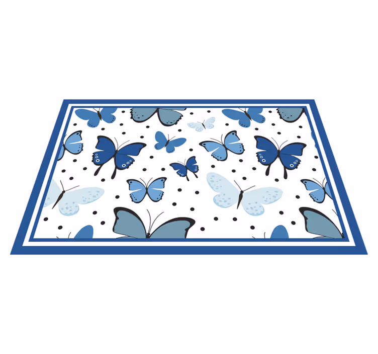 어린 이용 식탁보 나비 패턴 디스플레이 - TenStickers