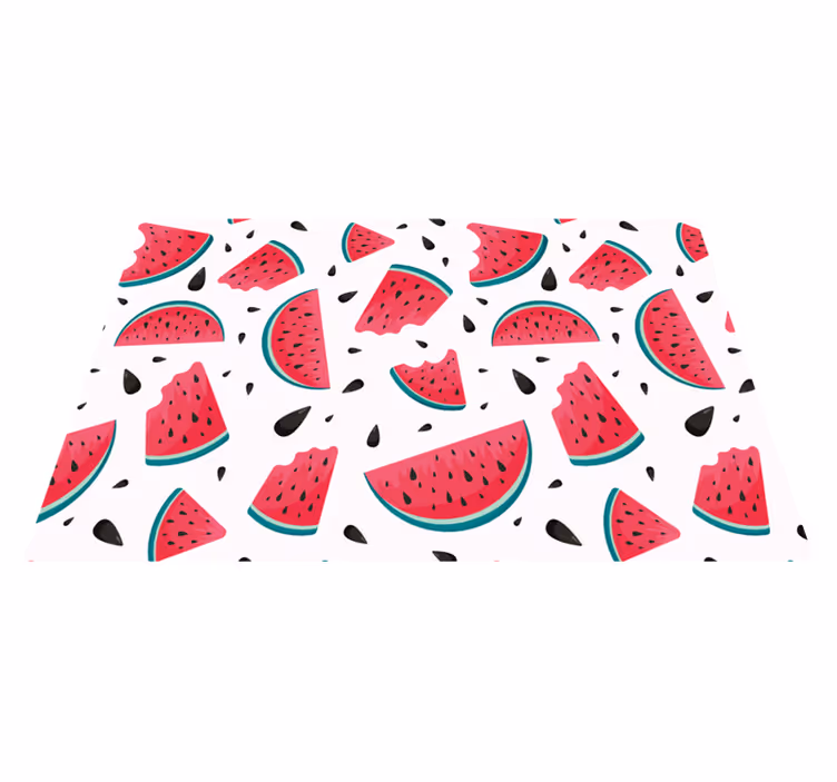어린 이용 식탁보 수박 조각 패턴 - TenStickers