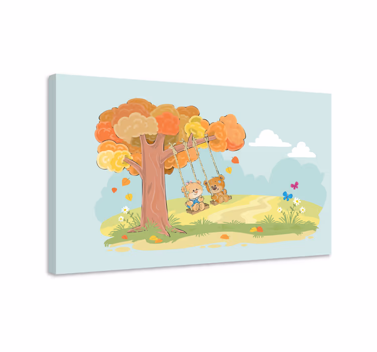어린이를 위한 그림 곰 친구들 - TenStickers