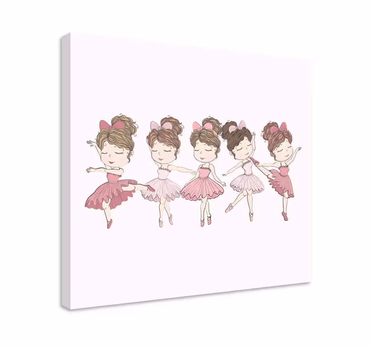 어린이를 위한 그림 발레리나 - TenStickers