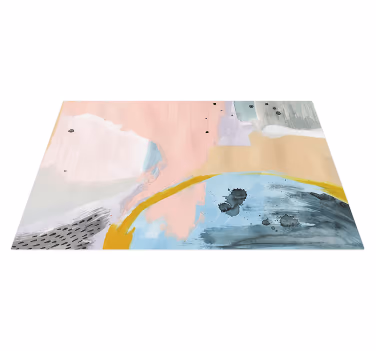 거실용 비닐 깔개 다채로운 예술 디자인 - TenStickers