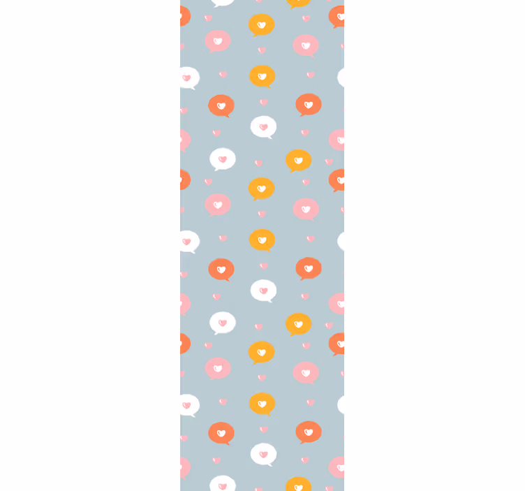 폴카 도트 벽지 꽃무늬 폴카 패턴 - TenStickers