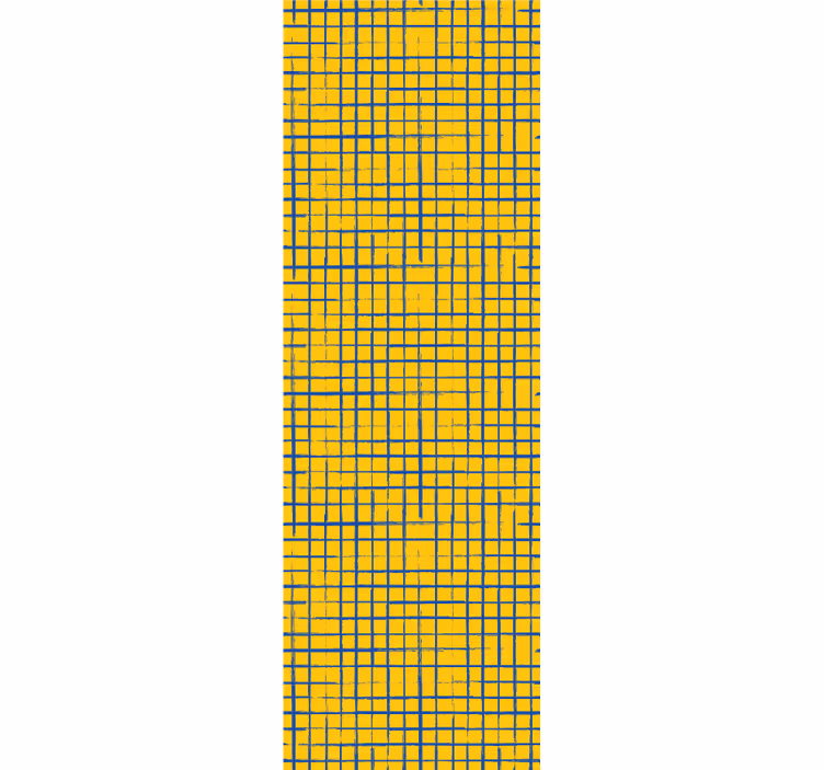 기하학적 벽지 격자 패턴 디자인 - TenStickers