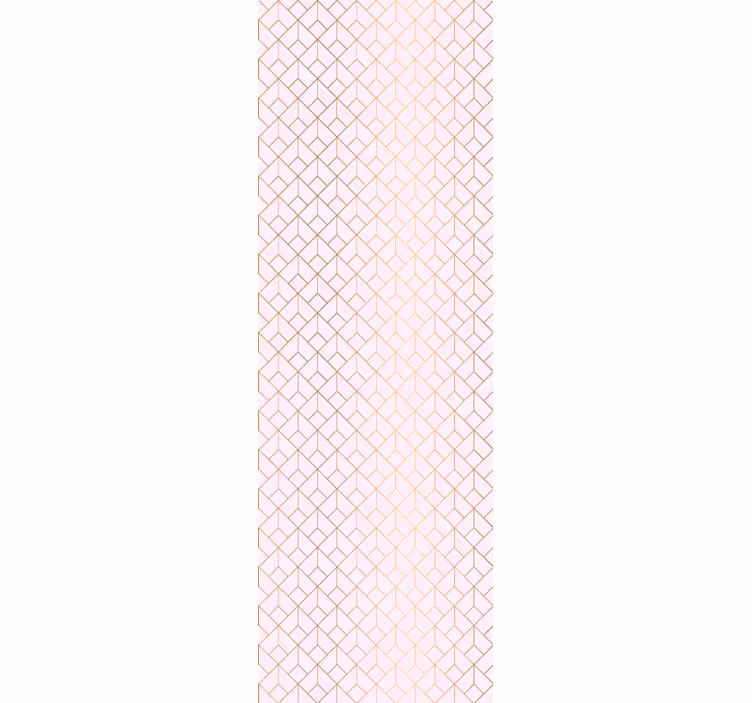기하학적 벽지 우아한 형태 조직 - TenStickers