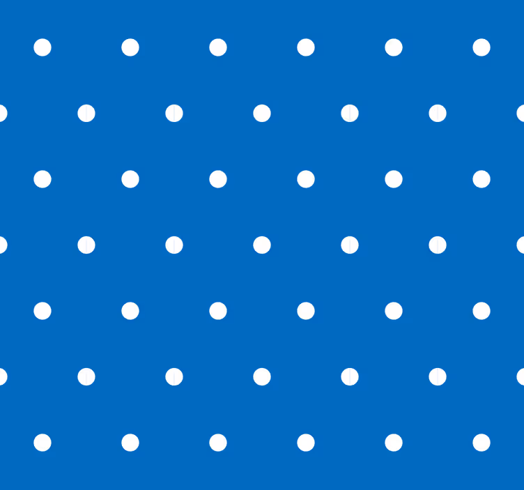 폴카 도트 벽지 폴카 도트의 우아함 - TenStickers