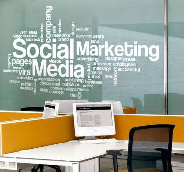 회사 개념 텍스트 스티커