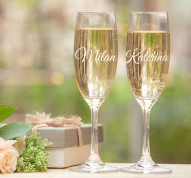 사용자 정의 장식 컵 스티커