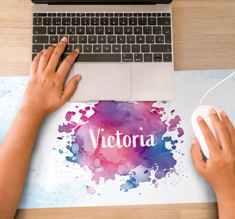 Aquarella 폭발 맞춤형 마우스 매트 - TenStickers