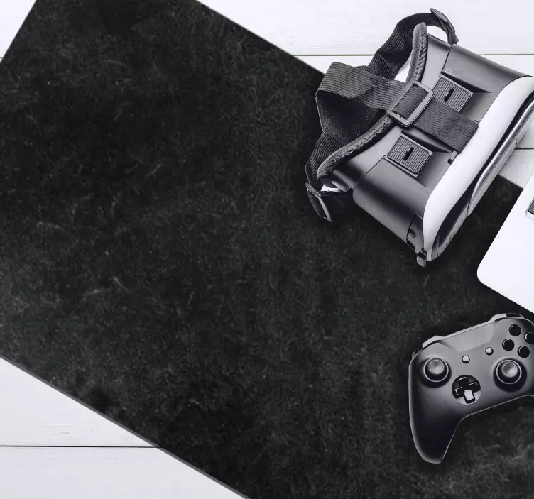 검은 원래 질감 마우스 패드 - TenStickers