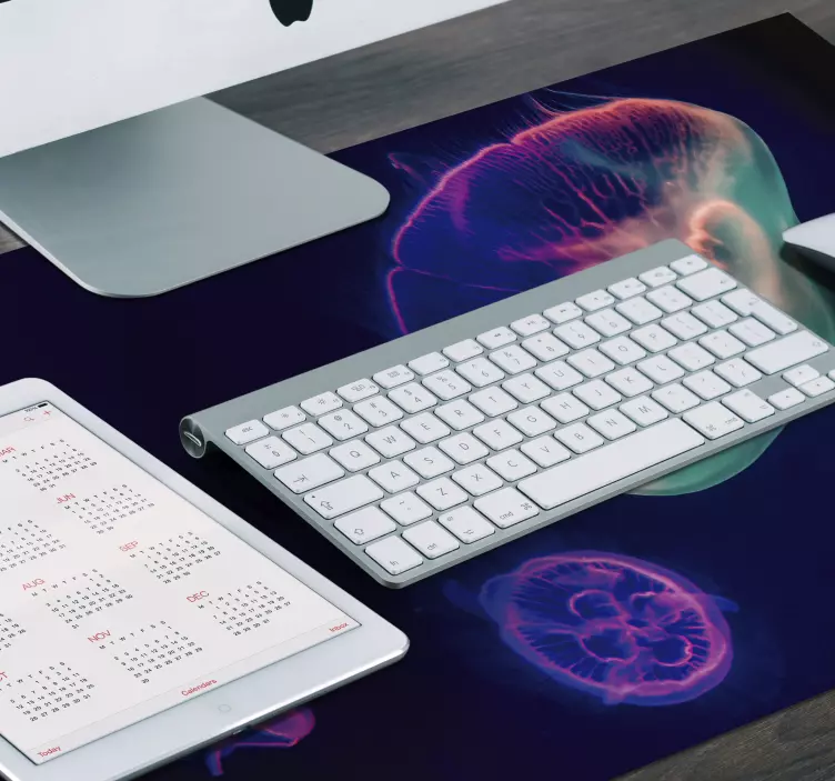 여러 해파리 물고기 마우스 패드 - TenStickers