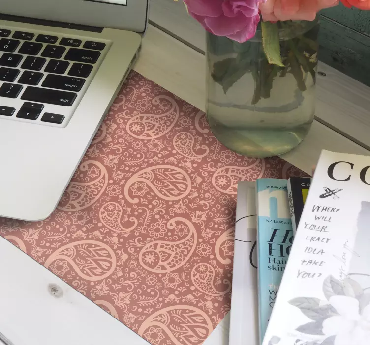 페이즐리 패턴 마우스 패드 - TenStickers