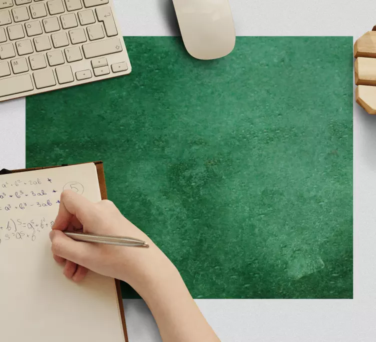 간단한 녹색 컬러 마우스 패드 - TenStickers