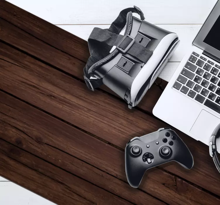 나무 마우스 패드 텍스처 패턴 - TenStickers