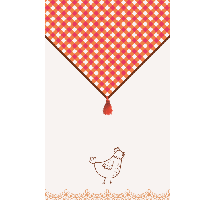 주방 블라인드 전통적인 시골 스타일 - TenStickers