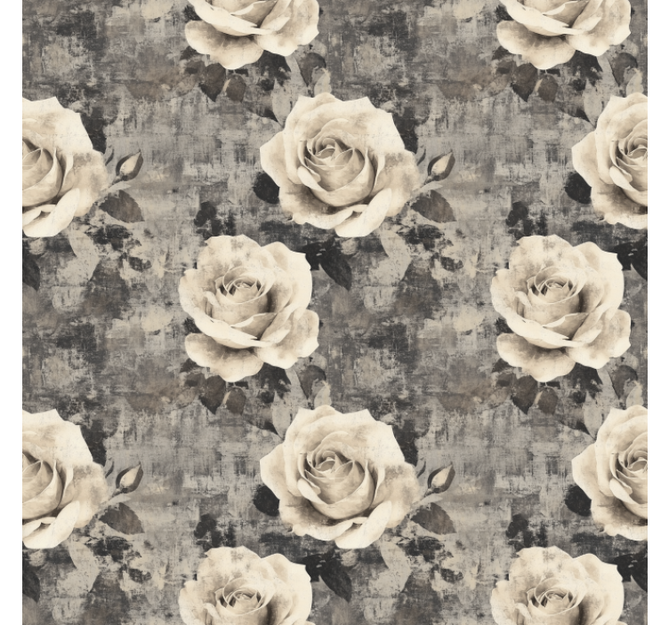 주방 블라인드 마무르 꽃 - TenStickers