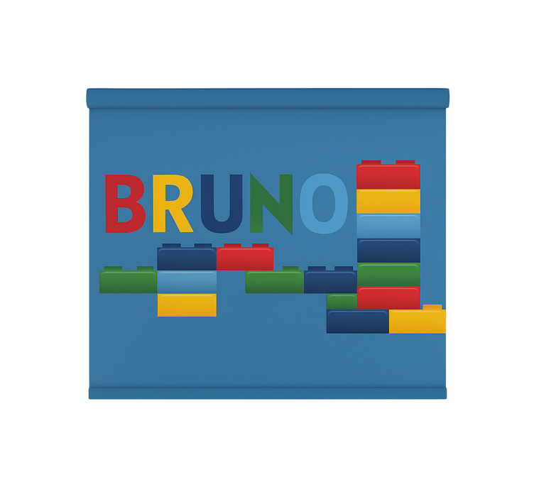 아동용 블라인드 다채로운 장난감 블록 - TenStickers