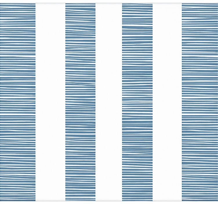 화장실 블라인드 ceramica righe blu - TenStickers