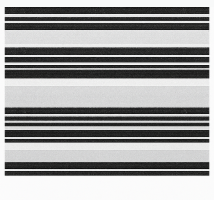 화장실 블라인드 righe bianco nero - TenStickers