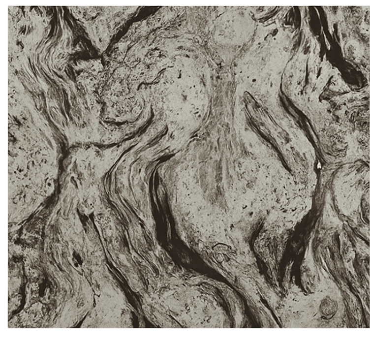 화장실 블라인드 어두운 대리석 질감 - TenStickers