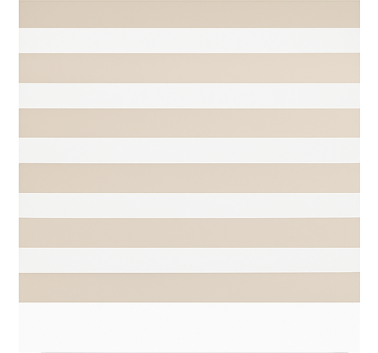 승인된 블라인드 크림색과 흰색 수평 - TenStickers