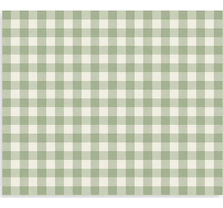 주방 블라인드 녹색 천 패턴 - TenStickers