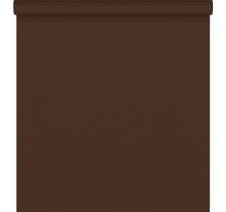 현관 블라인드 짙은 갈색 단색 - TenStickers