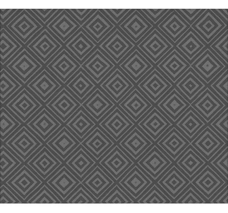 청소년용 블라인드 회색 다이아몬드 기하학적 - TenStickers