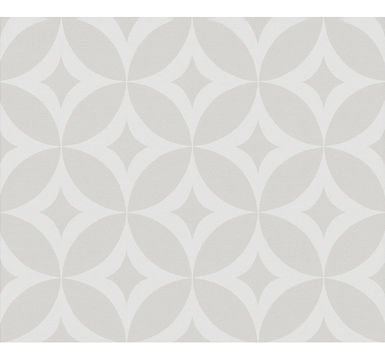 레스토랑용 블라인드 기하학적 다이아몬드 패턴 - TenStickers