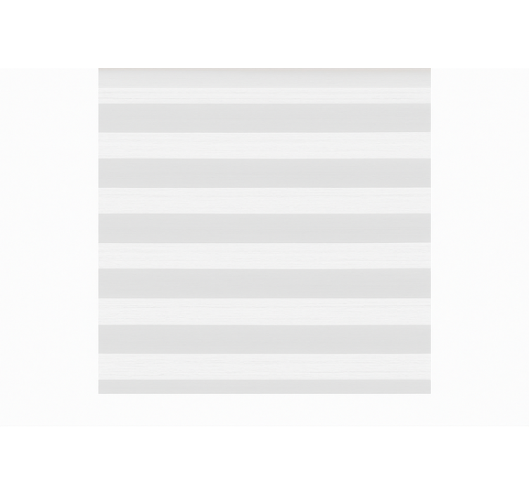 레스토랑용 블라인드 투명한 흰색 줄무늬 - TenStickers