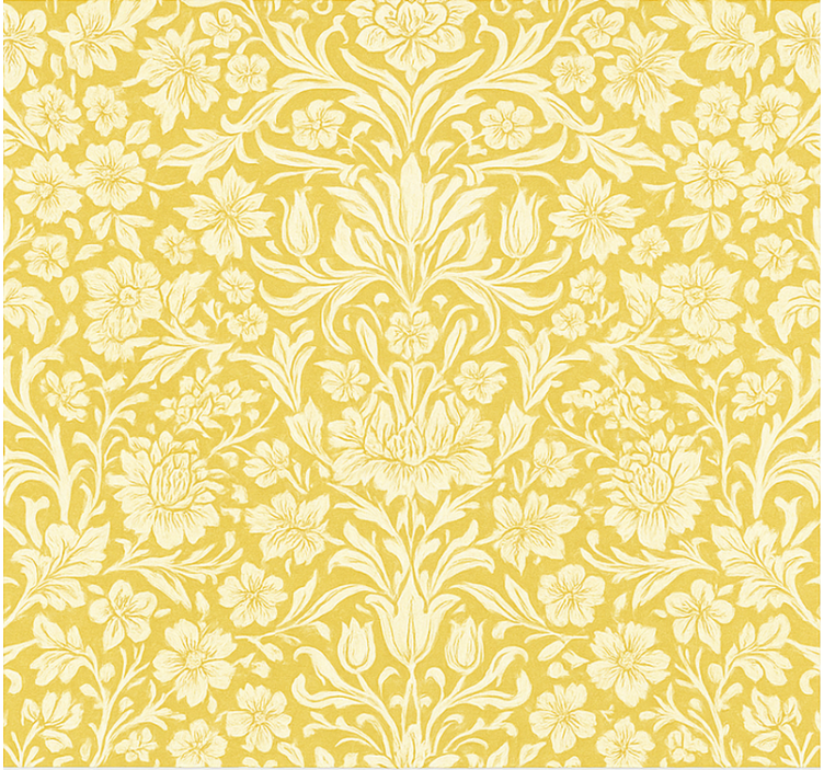 레스토랑용 블라인드 노란 만다라 꽃 - TenStickers