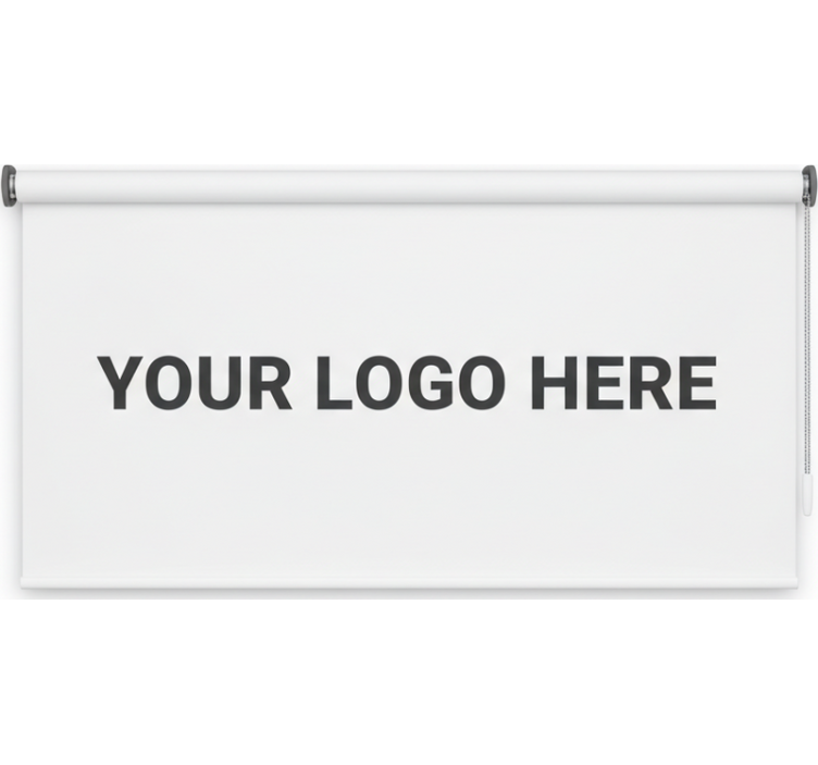 사무실 블라인드 맞춤형 기업 로고 - TenStickers