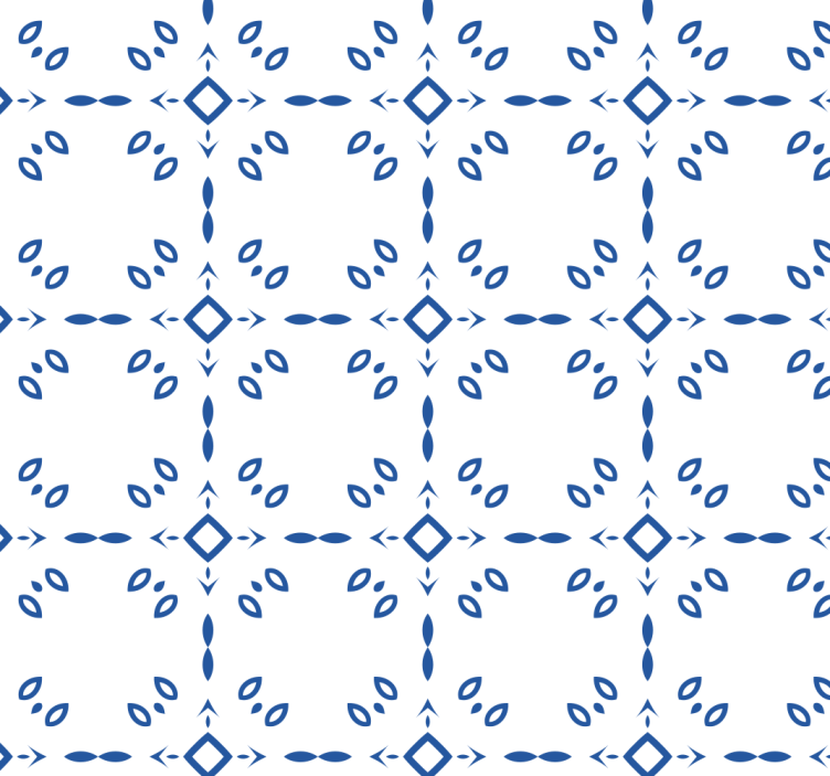 화장실 블라인드 우아한 기하학적 디자인 - TenStickers