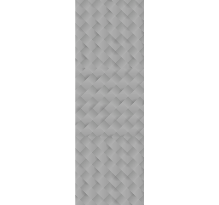 홈 오피스 블라인드 회색 사각 패턴 - TenStickers