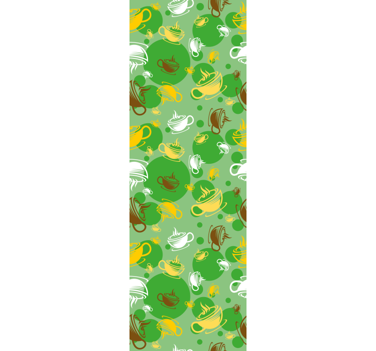 주방 블라인드 커피컵 컬렉션 - TenStickers