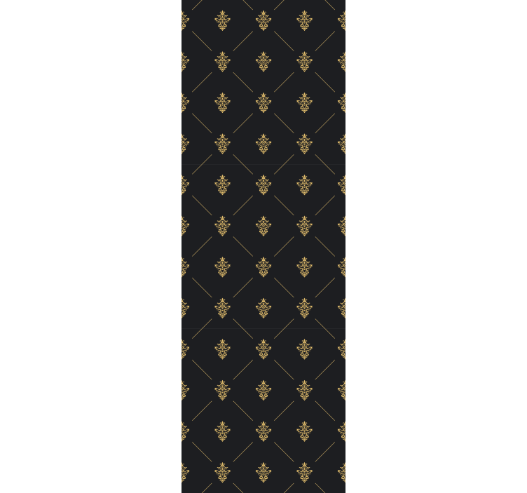 주방 블라인드 우아한 다크 타일 - TenStickers