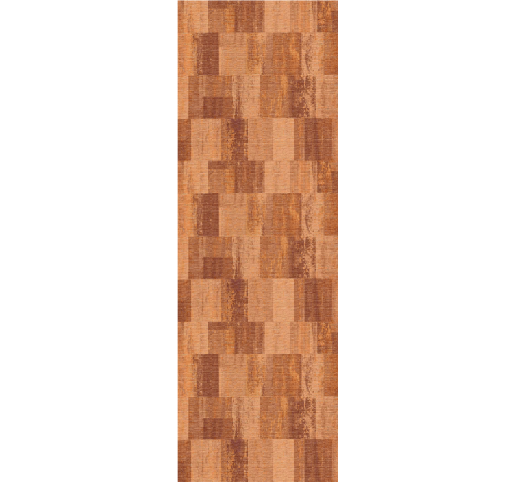 레스토랑용 블라인드 테라코타 사각 패턴 - TenStickers