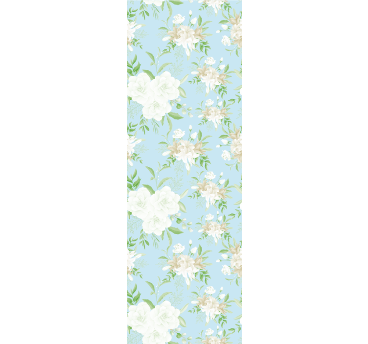 레스토랑용 블라인드 야생 꽃무늬 그랜드밀레니얼 스타일 - TenStickers