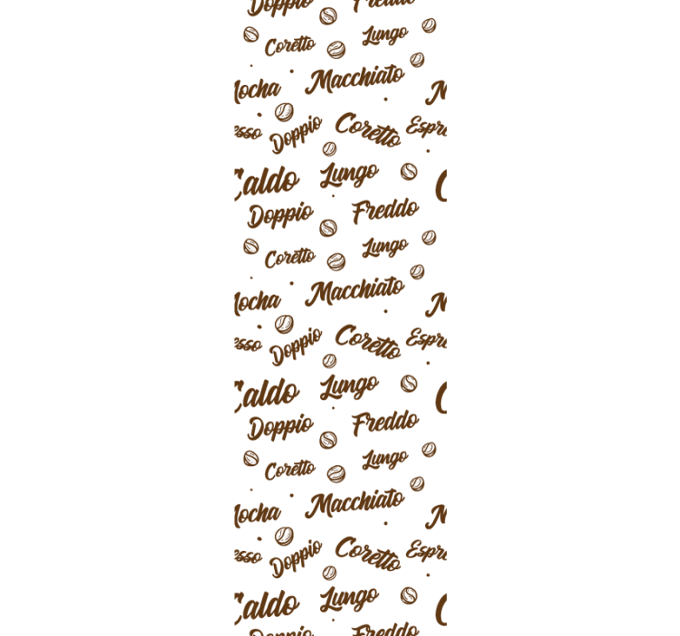 레스토랑용 블라인드 매일 커피와 함께 - TenStickers