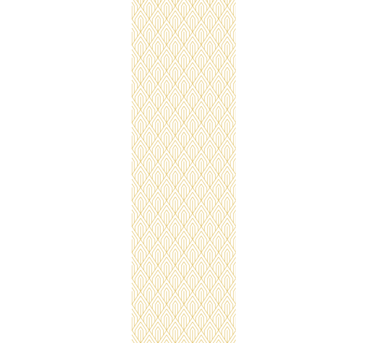 레스토랑용 블라인드 현대적인 화이트 패턴 - TenStickers