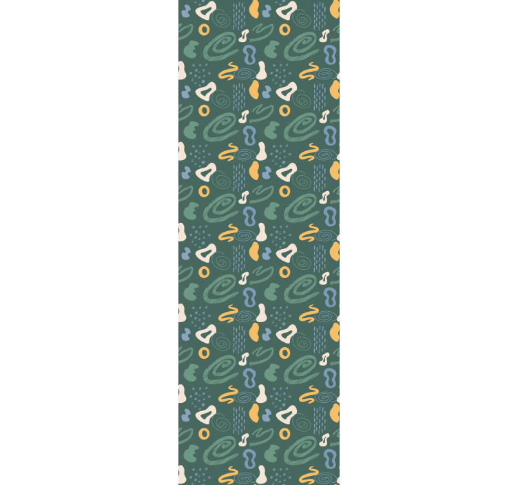 아동용 블라인드 추상 미니멀 패턴 - TenStickers