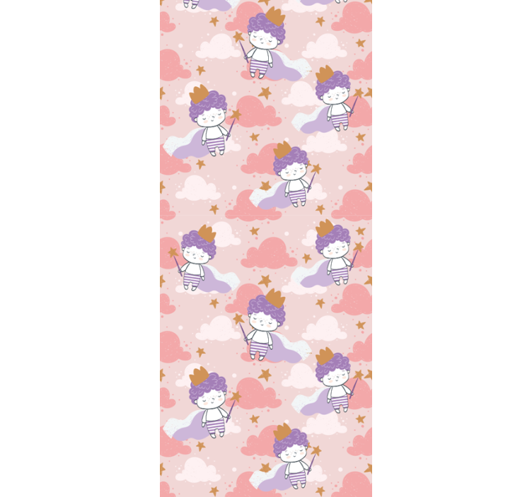 아동용 블라인드 80년대 마법의 왕자와 왕관 - TenStickers