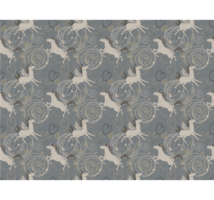 아동용 블라인드 점핑 유니콘 - TenStickers