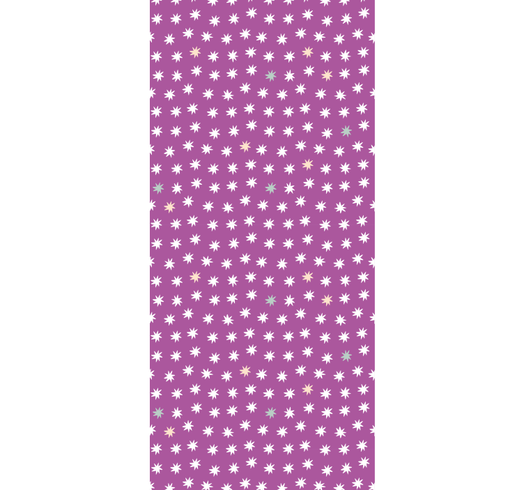 아동용 블라인드 아동용 흰색 별 디자인 - TenStickers