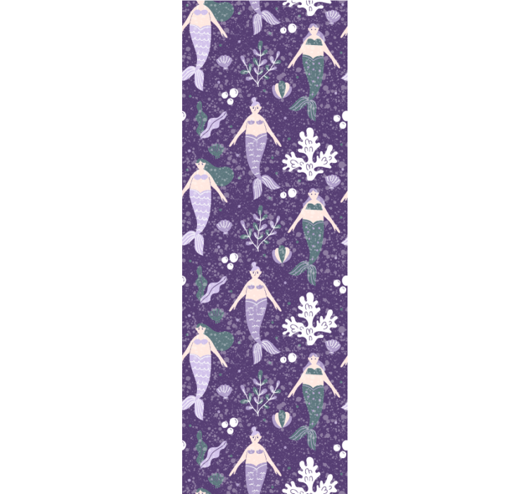 아동용 블라인드 인어 물보라 - TenStickers