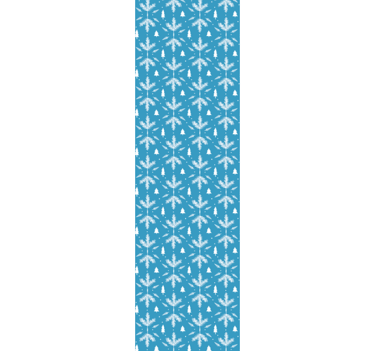 아동용 블라인드 북유럽 스타일 민속 블루 - TenStickers