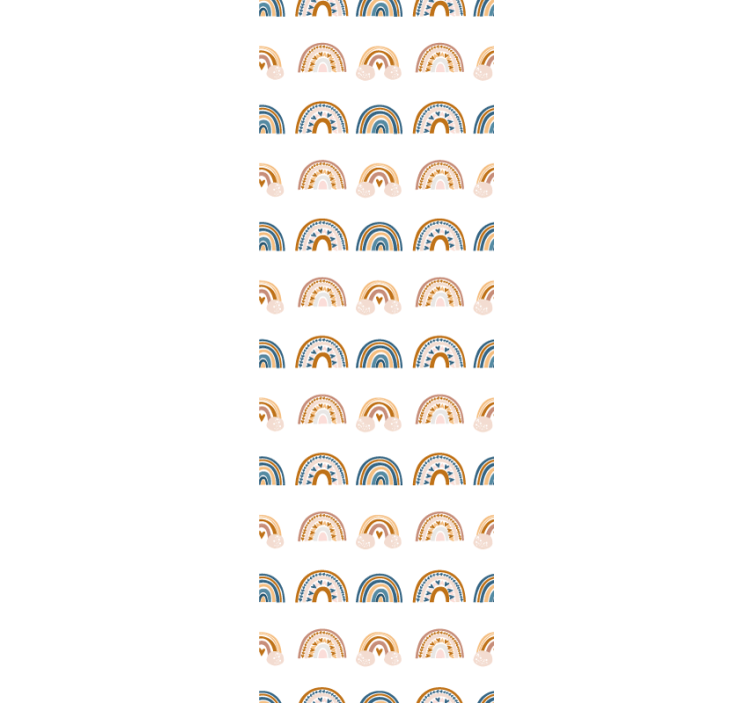 아동용 블라인드 가을 무지개 - TenStickers