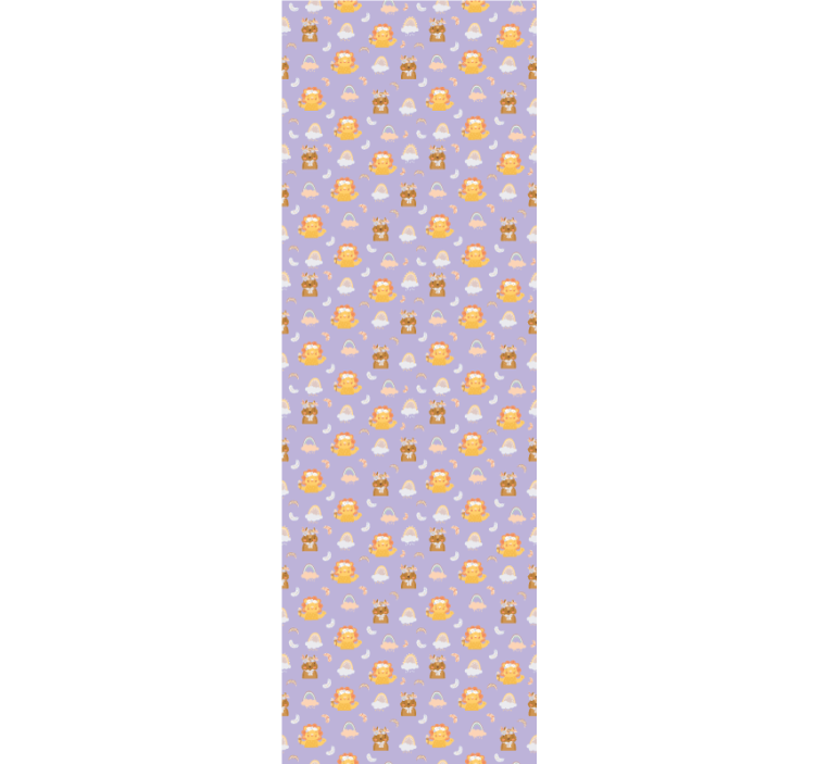 아동용 블라인드 동물과 무지개 - TenStickers