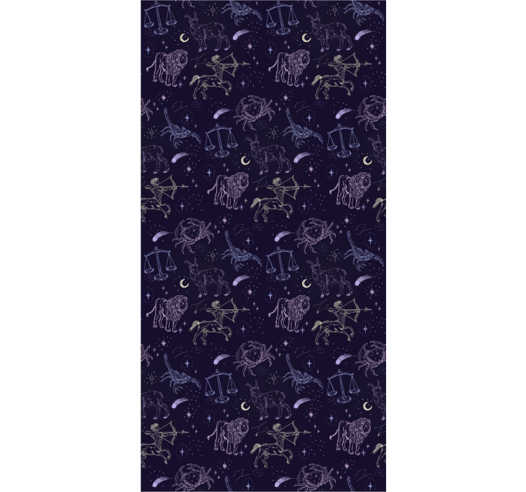 아동용 블라인드 별자리 패턴 - TenStickers